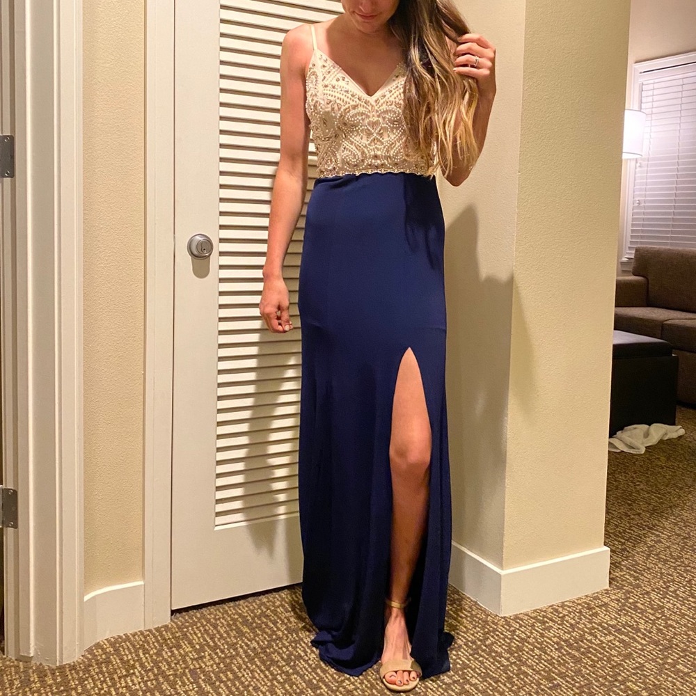 Brand New Floor Length Prom Dress